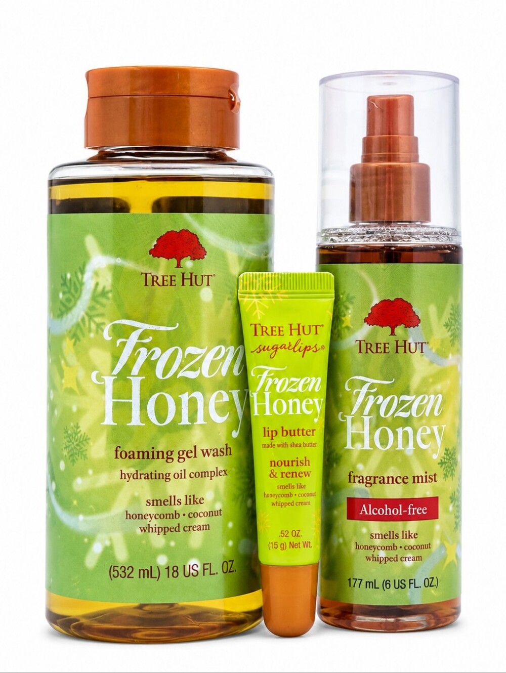 Tree Hut Frozen Honey Limited Edition Holiday Collection